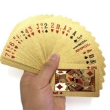 Gold Foil PVC  Poker Game Card Set