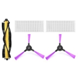 gocomma Side Brush Roller HEPA Filter Parts Kit for V8S Robot Vacuum Cleaner