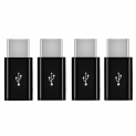 Gocomma Micro USB to Type-C Adapter 4PCS