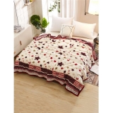 Stars and Crescent Pattern Soft Warm Blanket