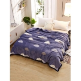 Cloud Quote Pattern Soft Fluffy Warm Blanket