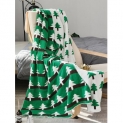 Cartoon Tree Jacquard Knitted Blanket