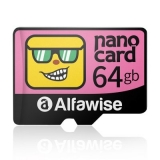 Alfawise Cartoon Face High Speed 64GB Memory Micro SD TF Card