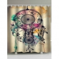 Dream Catcher Printed Waterproof Bathroom Shower Curtain