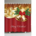 Christmas Bell Waterproof Shower Curtain