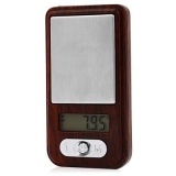 Wood Grain 100g / 0.01g Mini Pocket Palm Scale