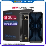 DOOGEE S95 Pro Modular Rugged Mobile Phone 6.3inch Display 5150mAh Helio P90 Octa Core 8GB 128GB