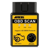 OBD2 V1.5 Bluetooth Scanner Car Diagnostic Tool Read Erase Errors for Engine System Auto Code Reader