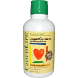 Liquid Calcium with Magnesium, Natural Orange Flavor